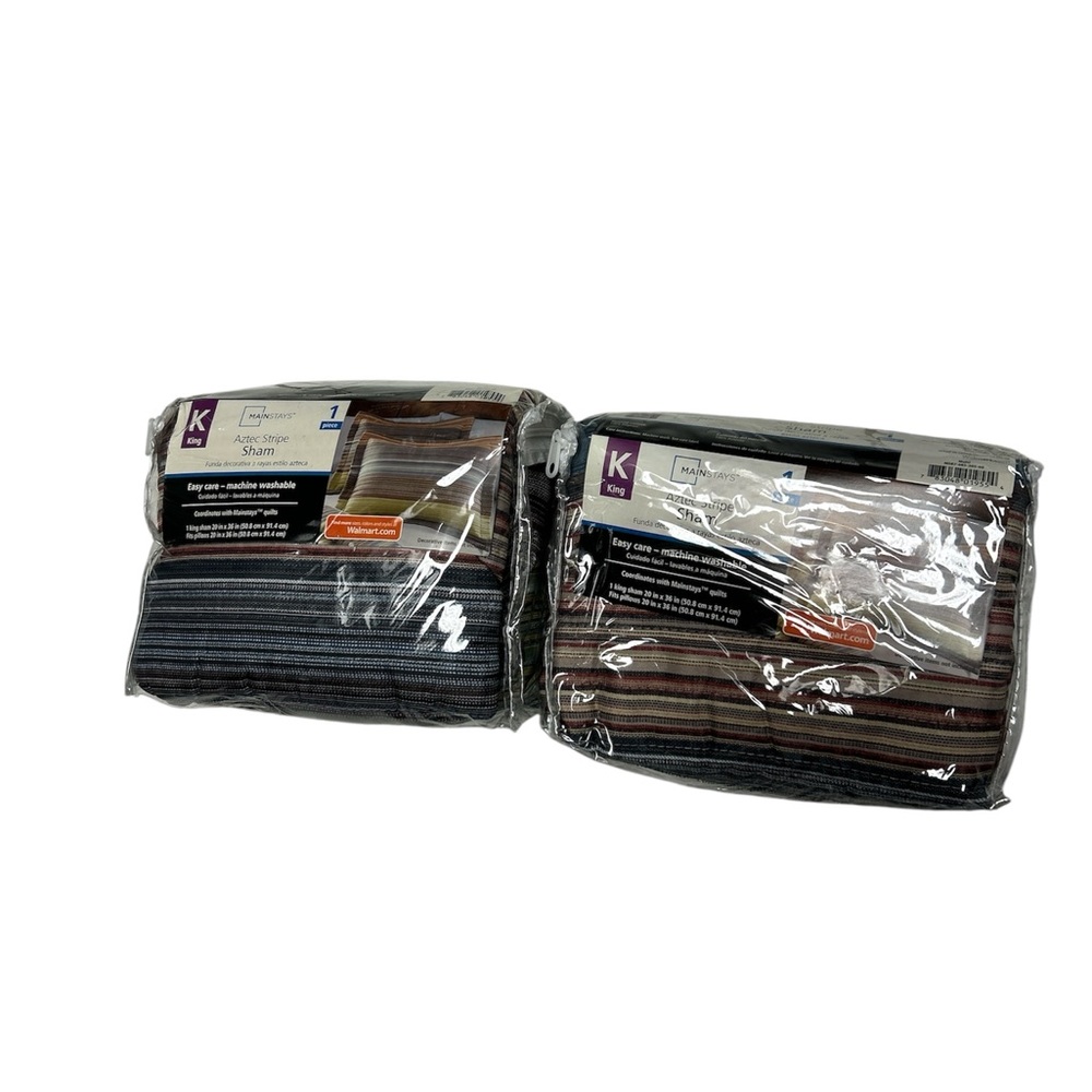 Mainstays Aztec Stripe Sham - Multicolor